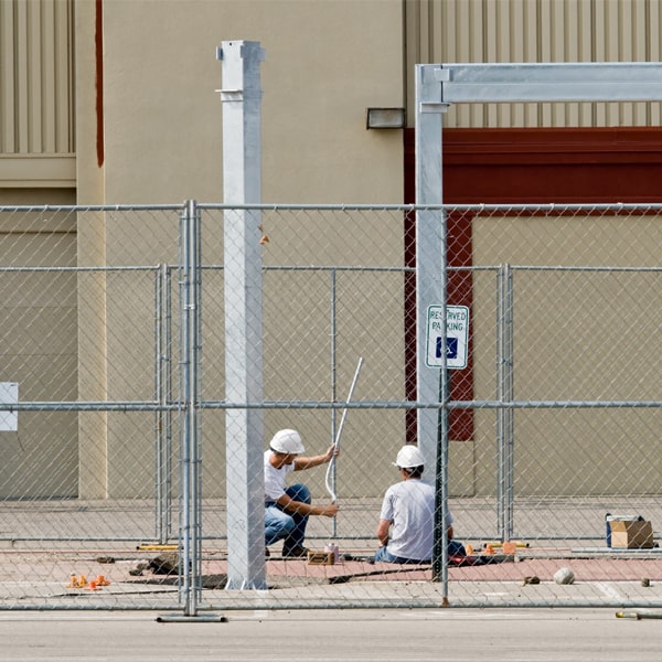 how much time can i lease the temporary fence for my building site or event in West Lincoln